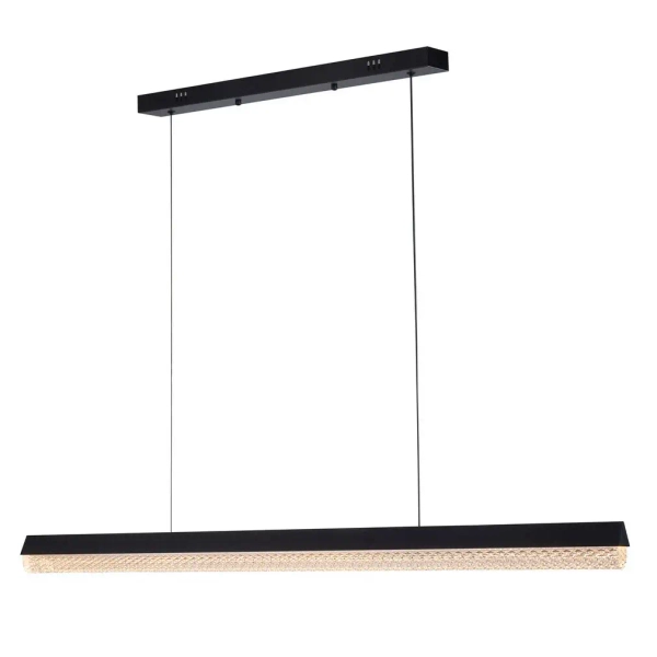 Wisząca lampa listwa ANABELLA ST-8501 black LED 12W 3000K czarna