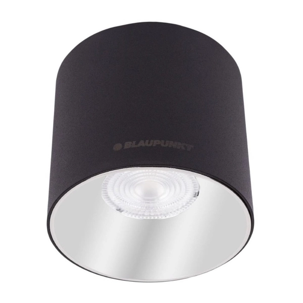 Sufitowy downlight Roller DLB10WW Blaupunkt natynowy LED 10W 3000K czarny