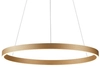 Zwisowa ledowa lampa Andrea AZ5099 50W ring złota 
