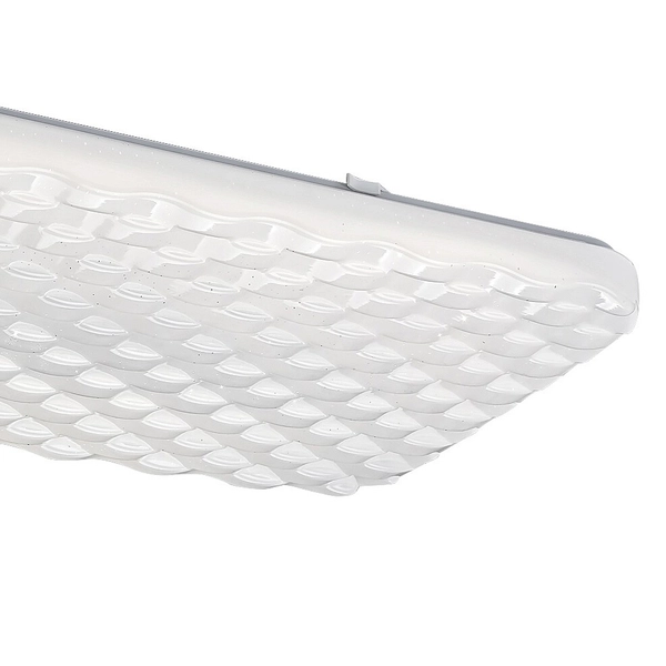 Prostokątny plafon ledowy Eldrick 3087 sufitowa lampa 36W 4000K biała