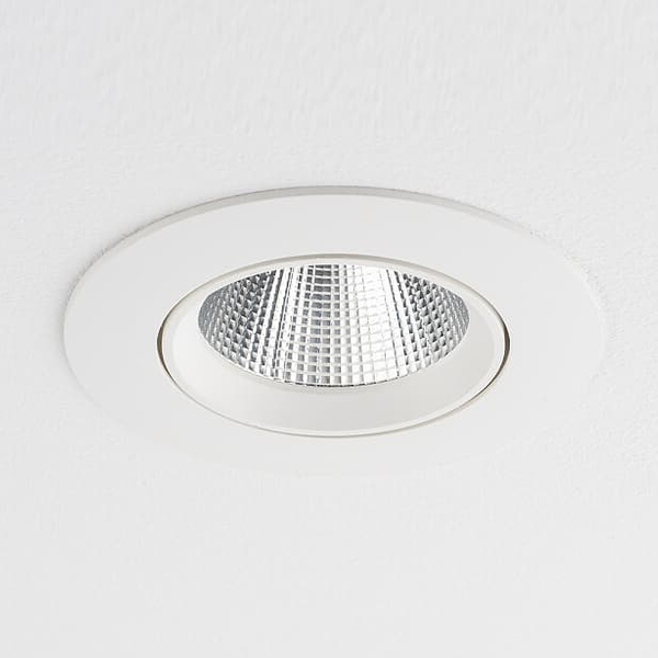 Lampa wpustowa z klipsem Egina 10547 Nowodvorski LED 5W 4000K srebrna biała