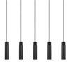 Lampa wisząca Tilo 2010483003 Nordlux kaskada metalowe tuby czarne