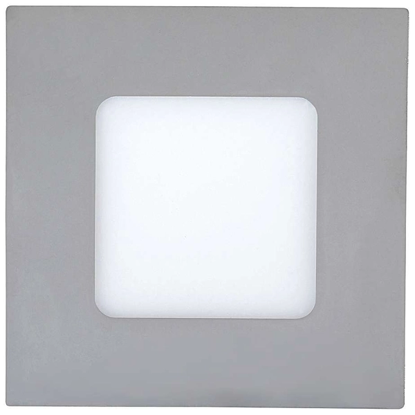 Wpust LAMPA sufitowa LOIS 5586 Rabalux łazienkowa OPRAWA kwadratowa LED 3W 4000K IP44 chrom