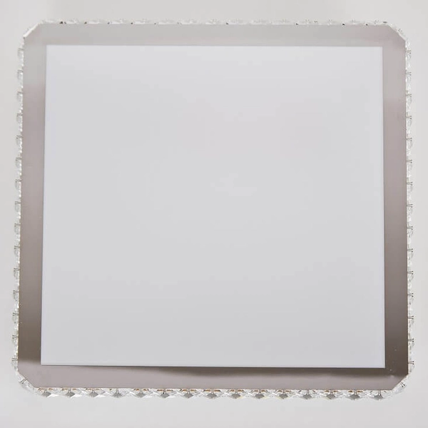 Nasufitowa plafoniera Gallan AZ1595 Azzardo LED 37W 3100K crystals srebrna
