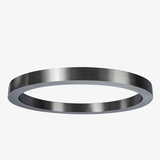 Pierścieniowa lampa wisząca Circle ST-8848-60 black Step LED 64W 3000K tytanowa