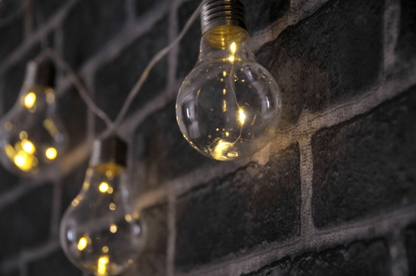 Girlanda na baterie ze światełkami 10 LED 2,1m ciepła