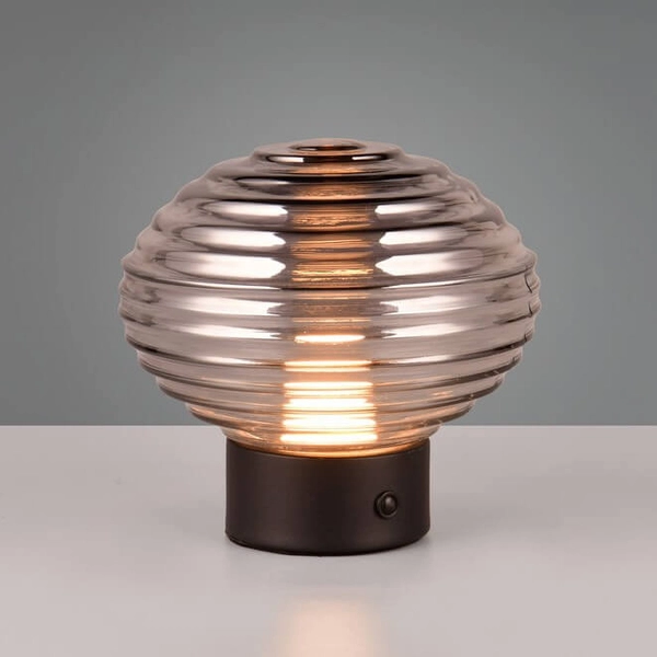 Dotykowa lampa stołowa Earl R57771154 LED 2W 3000K czarna szara