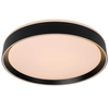 Plafoniera LAMPA sufitowa NURIA 79182/24/30 Lucide okrągła OPRAWA plafon LED 18W 2700K natynkowy czarny