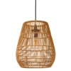 Ekologiczna lampa wisząca do salonu NERIDA 03844/01/72 IP44 drewniany