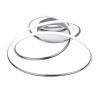 Plafon Bologna R67051106 chrom LED 36W 4000K ściemnialna 50cm