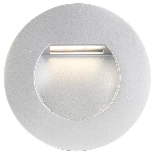 Okrągła ramka do lampy Albus 103854 schodowa biała