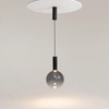 Lampa zawieszana Nebula MOD182PL-L6B3K LED 6W 3000K czarna przydymiona