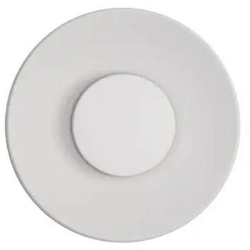 Okrągła lampa ścienna na taras FILOREZ LE75184 LED 12W 3000K IP65 biała
