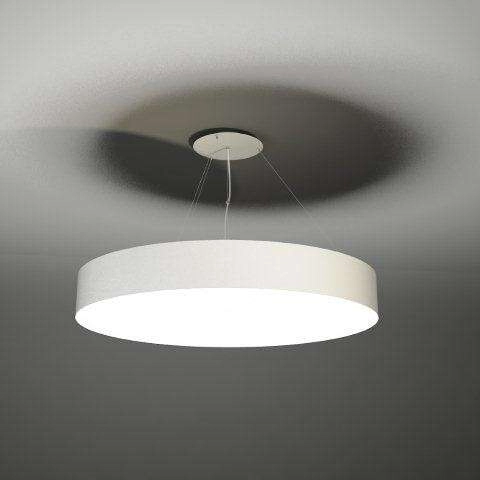 LAMPA wisząca BUNGO 7549 Shilo okrągła OPRAWA metalowa ZWIS biały