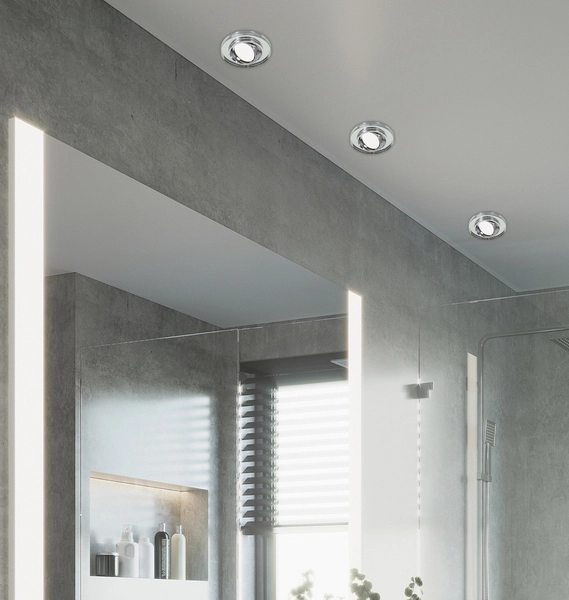 Szklane oczko sufitowe 2263076 Candellux punktowe przezroczyste