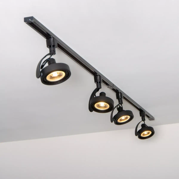 Regulowany reflektorek do szyn 1-faz Track 09954/01/30 Lucide czarny
