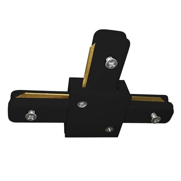 Łącznik-T do szynoprzewodów Track Light ML3921 Milagro czarny