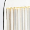 Żebrowana lampa ścienna Palais QN-PALAIS-WM-PN LED 17W 3000K nikiel