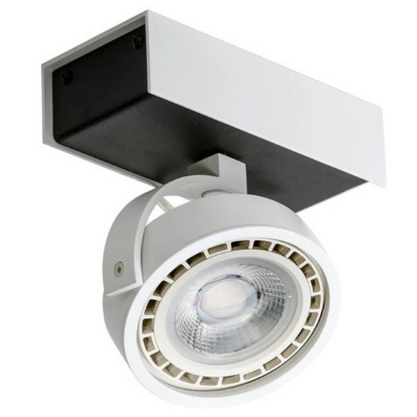 Regulowany reflektor sufitowy AZ1373 MAX 1 Azzardo metal biały czarny