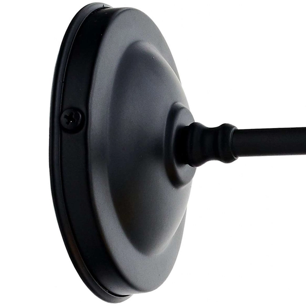 Skandynawska LAMPA ścienna LONGIS 20879105 Kaspa loftowa OPRAWA szklana kinkiet łezka kropla złota przezroczysta czarna