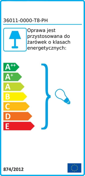 Spot lampa sufitowa SQUARES 36011-0000-T8-PH-03 kwadratowa wpust biały