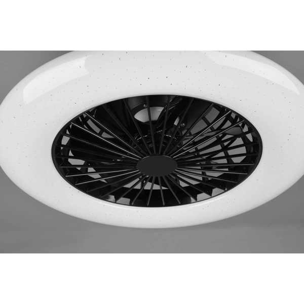 Lampowentylator na sufit STRALSUND R62522132 RL Light LED 30W 3000-6500K na pilot czarny
