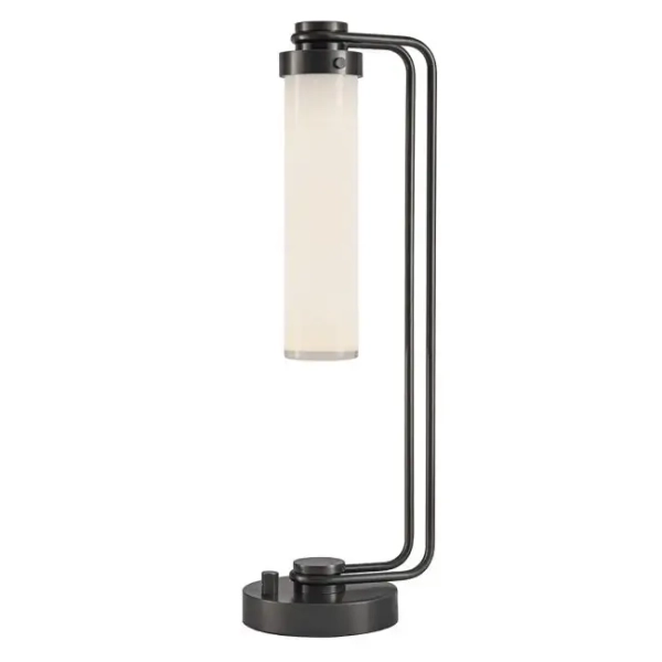 Stołowa vintage lampa Wynwood QN-WYNWOOD-TL-UBZ tuba czarny