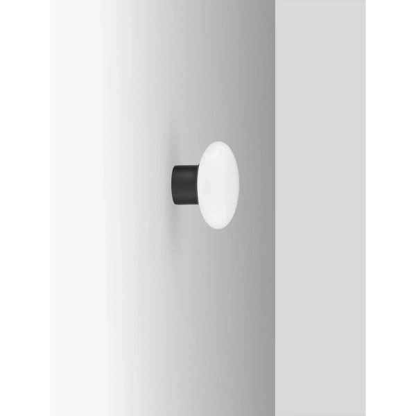 Owalna ścienna lampa TARANZO LE75258 LED 6W 3000K IP65 antracyt