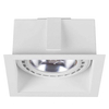 Wpust LAMPA sufitowa MOD 9417 Nowodvorski podtynkowa OPRAWA kwadratowa do zabudowy czarna