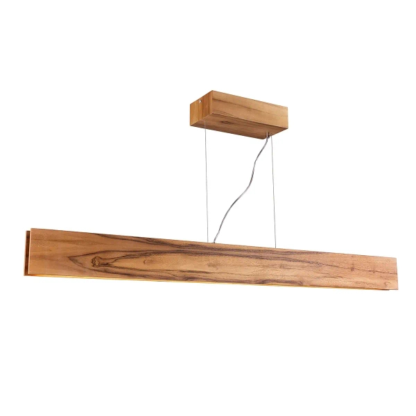 Wisząca belka nad stół Clean QN-CLEAN-LED-LP-127-TEAK LED 29W 3000K brązowy