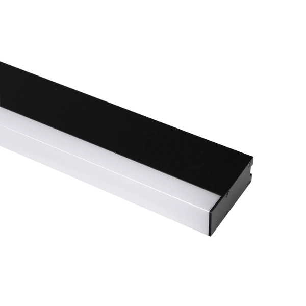 Biurowa lampa wisząca Sigi PL0129-BK Yaskr LED 36W 3000K czarna