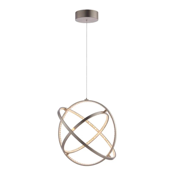 Lampa wisząca pierścieniowa Eternity 74729 LED 42W 3000K ringi nikiel