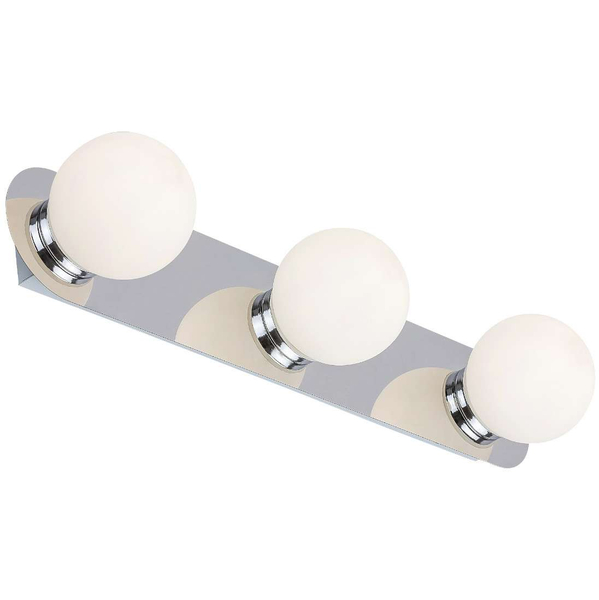 LAMPA sufitowa BECCA 2112 Rabalux łazienkowa OPRAWA szklane kule balls IP44 białe chrom
