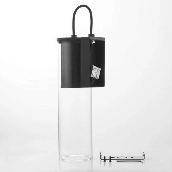 Przyścienna lampa Manacor LP-232/1W BK do salonu czarna