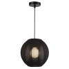Loftowa wisząca lampa Dana ML1806 kula z tkaniny czarny
