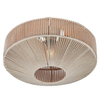 Plafon nasufitowy SVEA 664700144 Trio harmonijka pleciona beżowy