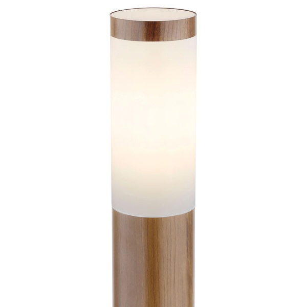Nowoczesna LAMPA stojąca BOSTON 3159W Globo ogrodowy słupek IP44 brązowy