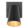 Kinkiet ścienny Sharp 817170132 Trio tuba regulowana z włącznikiem czarna