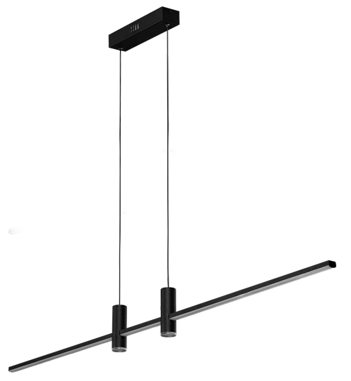 Wisząca lampa ledowa Gerardo AZ5447 24W 3000-6000K pilot czarna