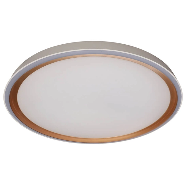 Plafon Rende PLF-63728-3K4K6K-GD-WH-SL LED 47W 3000-6000K IP44 złoty biały