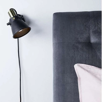 Kinkiet LAMPA ścienna ALTON 107856 Markslojd industrialna OPRAWA metalowy reflektorek regulowany czarny