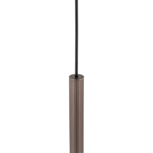 Szynowa lampa zwisająca 1-fazowa Tracer 10817 sopel brązowy