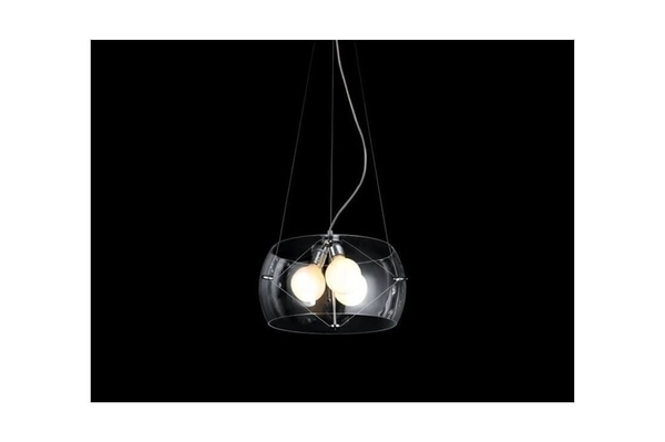 Wisząca lampa przezroczysta Cosmo nowoczesna salonowa