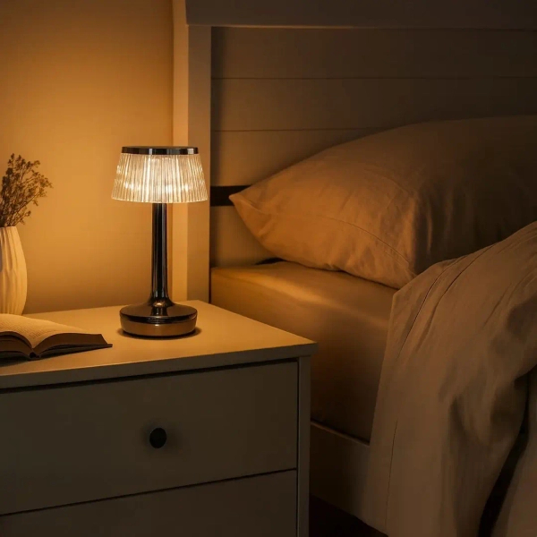 Nowoczesna lampka nocna Easy ML2288 LED 1,5W 3000-6000K USB-C czarny