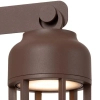 Dotykowy kinkiet ścienny Wells 33809/05/97 LED 5W 2700-4000K IP54 brązowy