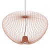 Wisząca lampa druciana PUMPKIN 11494 salonowa terakota