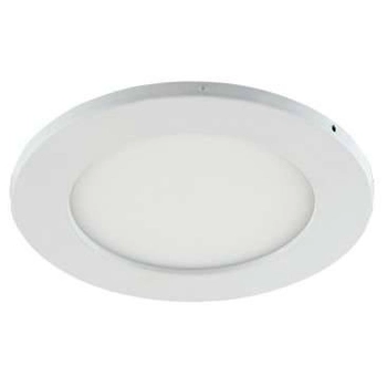 Wpust LAMPA sufitowa SLIM IRON 03541 Ideus metalowa OPRAWA wpuszczana LED 6W 4000K okrągłe oczko podtynkowe białe