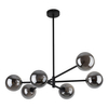 Przydymiona lampa sufitowa Sarius 6236 TK Lighting grafitowa czarna