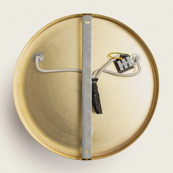 Potrójna lampa wisząca Claro ABR-3SKCLA Abruzzo szklana przezroczysta złota