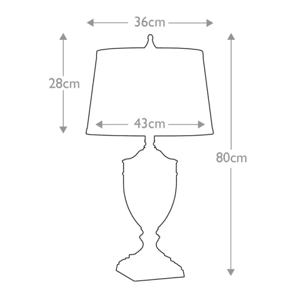 Lampa stojąca QZ-DENNISON-PB na biurko brązowa beżowa